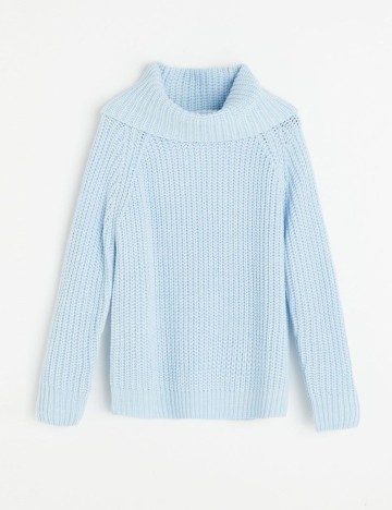 Pulover Reserved, bleu, L