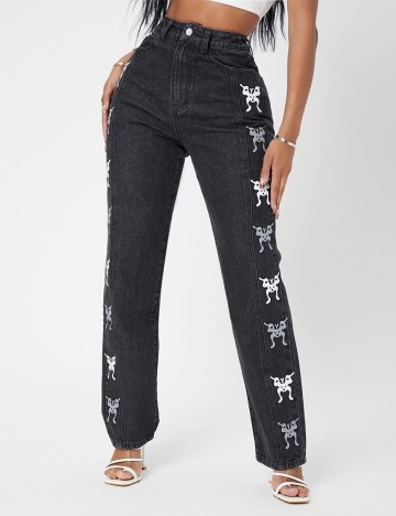 Blugi SHEIN, negru, 36