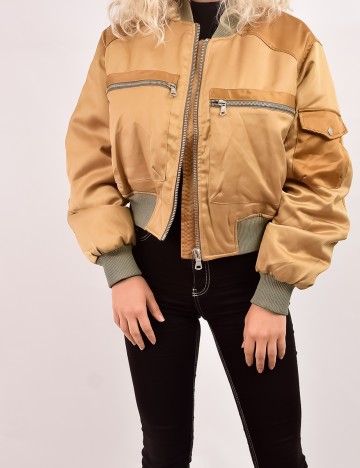 Geaca Zara, kaki, L