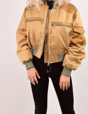 Geaca Zara, kaki, L Maro