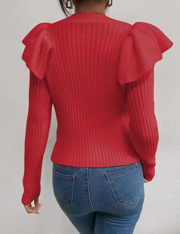 Bluza SHEIN, rosu, S